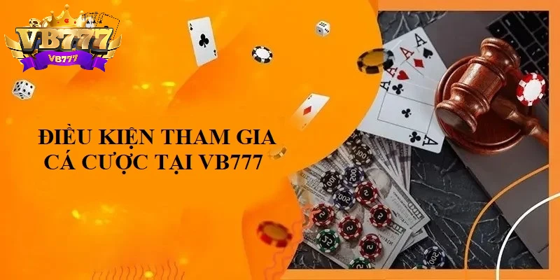 Cược thủ cần đảm bảo thực hiện cá cược đúng theo điều kiện tham gia VB777